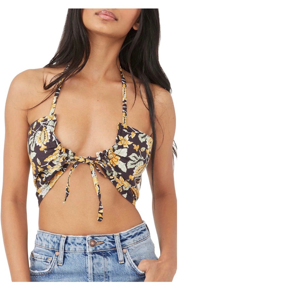 Free People summer of love bandeau convertible top